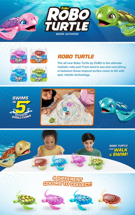 Immagine prodotto Zuru Tartaruga robotica Robo Alive