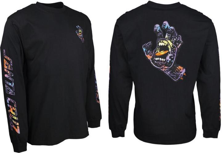 Actual product image Santa Cruz Hand Splatter Longsleeve (S)