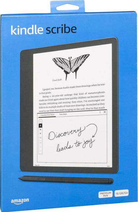 Produktbild Amazon Kindle Scribe 10,2 inkl. Premium Eingabestift (10.20", 16 GB, Graphit)