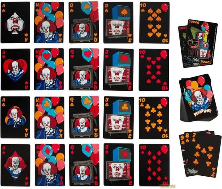 Image du produit Paladone Products Stephen King Il cartes à jouer Pennywise