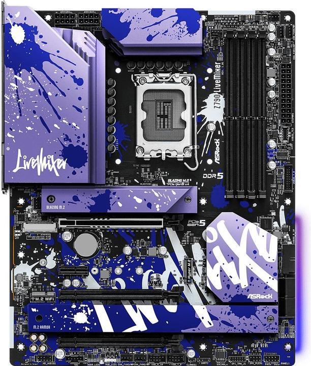 Actual product image AsRock Z790 Live Mixer (LGA 1700, Intel Z790, ATX)