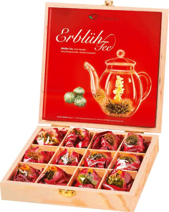 Produktbild Creano Erblühtee in Holz-Box (77.10 g)