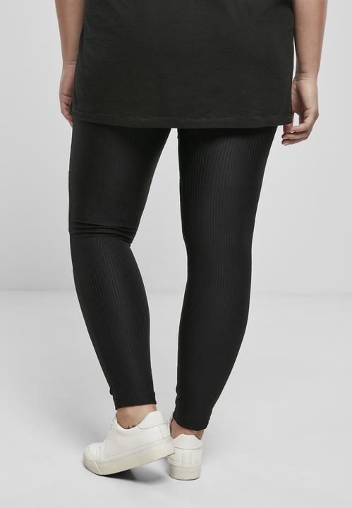 Actual product image Urban Classics Ladies Tech Mesh Rib Leggings (S)