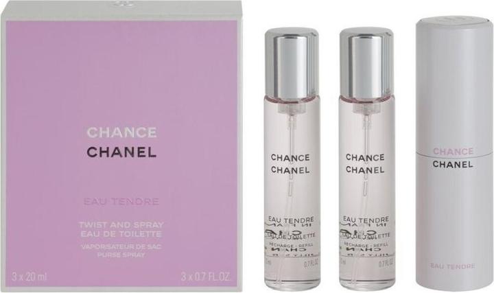 Actual product image Chanel Chance Eau Tendre (1+2 refills) (Body care set)