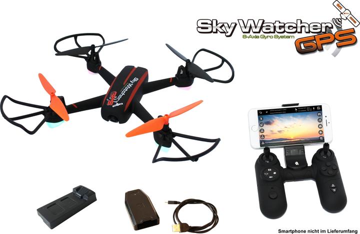 Actual product image DF-Models SkyWatcher GPS RTF + FPV (18 min, 180 g)