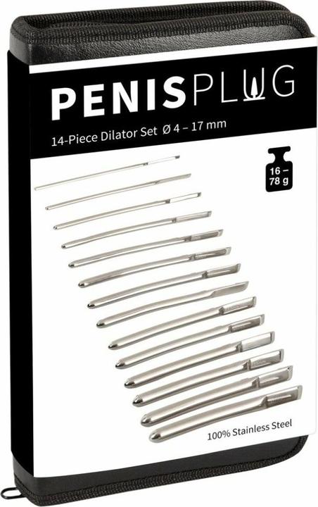 Penisplug 14-teiliges Dilatoren-Set