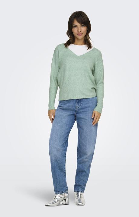 Actual product image Only Onlrica Life L/S V-Neck Pullo Knt Noos (M)