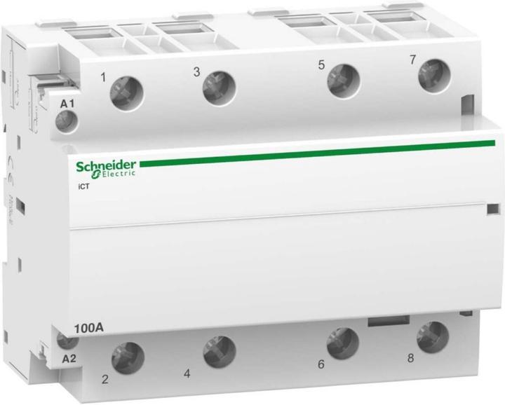 Produktbild Schneider Electric Acti9 iCT Contactor 100A 4NO 220/240Vac