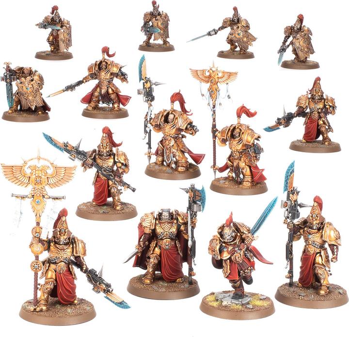 Produktbild Games Workshop Warhammer 40.000 - Adeptus Custodes Combat Patrol 2024 (Kunststoff)