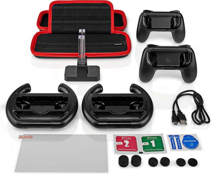 Image du produit Nedis Kit de démarrage pour le jeu | Compatible avec : Nintendo Switch (OLED) | 13 en 1 (Switch)