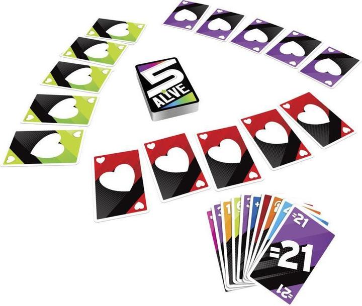 Produktbild Hasbro Gaming Five Alive Kartenspiel (Deutsch)