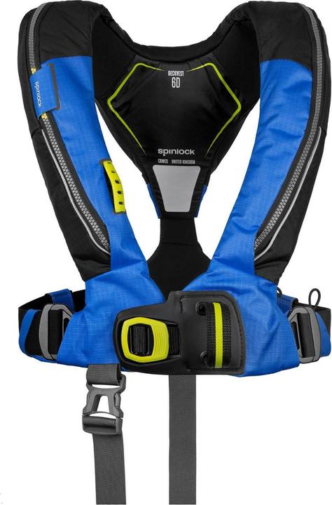 Produktbild Spinlock Deckvest 6D« Rettungsweste automatisch mit Harness (One Size, 50 - 60 kg)