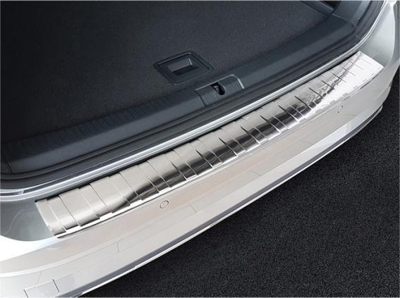 Avisa Stainless steel bumper protection for VW Golf 7 Variant from 2017 to 2020 (Rear)