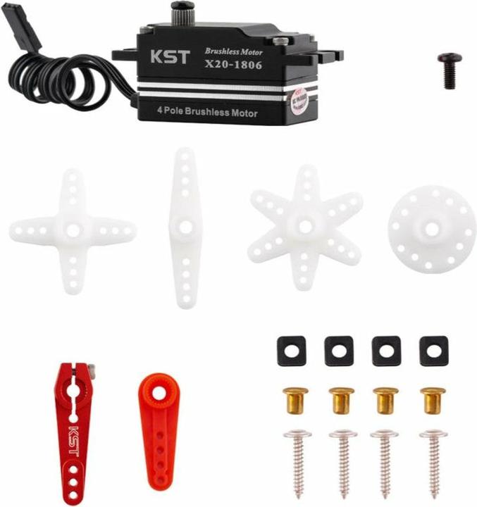 Image du produit KST Low Profile Servo X20-1806 V8.0 18 kg, 0.06 s, Brushless HV