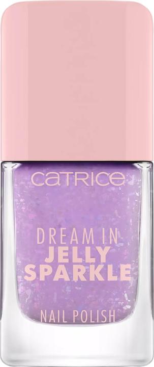 Actual product image Catrice Dream In Jelly Sparkle Nail Polish 040 Jelly Crush (040 Jelly Crush, Colour paint)