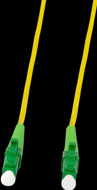 Produktbild LogiLink LWL Patchkabel, 2x LC-Simplex, OS2, 1,0 m, gelb (1 m)