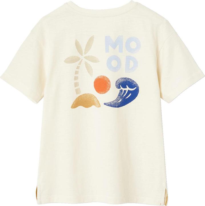 Image du produit Vertbaudet Jungen T-Shirt mit XL-Print hinten und Recycling-Baumwolle (158)