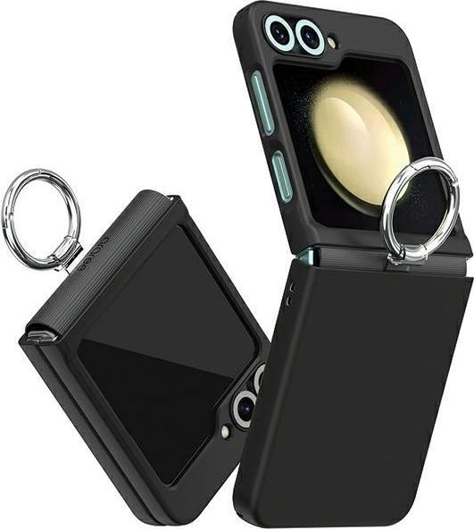 Actual product image GCS etui Aero Flex R Sam Z Flip6 czarny/black AR20-02022A (Samsung Galaxy Z Flip6, Samsung Galaxy Z Flip7 FE)
