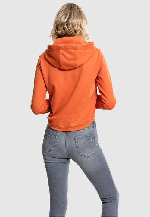 Immagine prodotto Urban Classics Felpa corta Interlock da donna con cappuccio (XL)