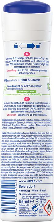 Actual product image NIVEA Fresh Fruity (Spray, 150 ml)