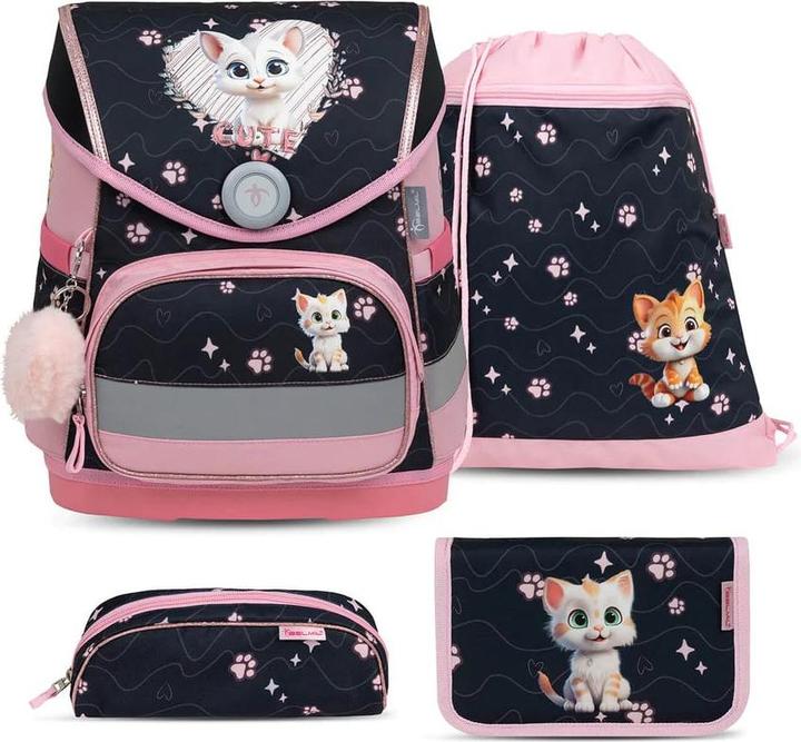 Image du produit Belmil COMPACT Set sac à dos scolaire Cute Kitten (19 l)