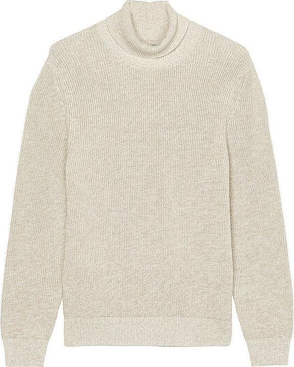 Immagine prodotto Marc O'Polo Turtle Neck Pullover With Racking White Cotton (S)