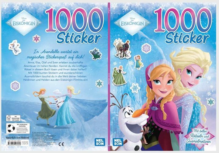 Produktbild Disney Die Eiskönigin: 1000 Sticker