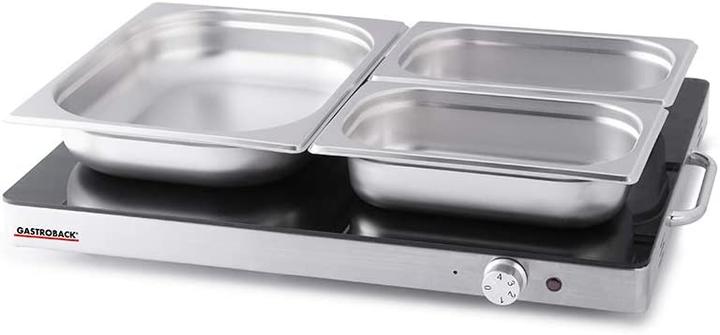 Actual product image Gastroback Hotplate design
