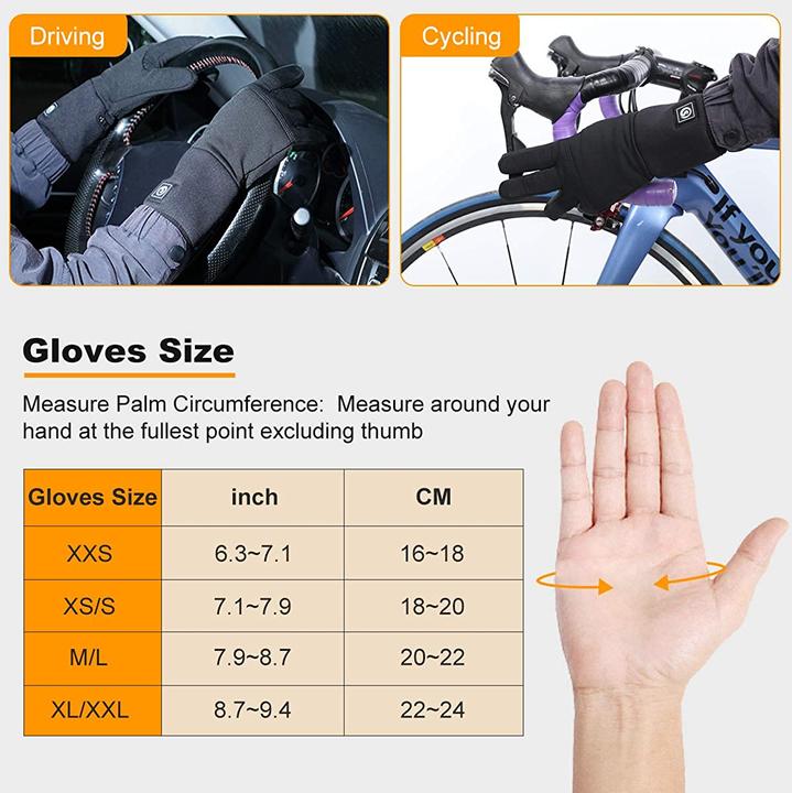 Image du produit Day wolf Gants chauffants Medium Large