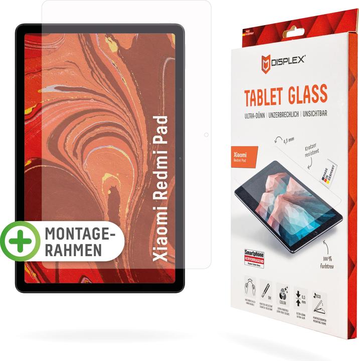 Image du produit Displex Tablet Glass, Tablet Schutzglas (1 pièce(s), Xiaomi Redmi Pad)