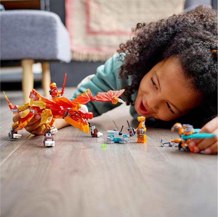 Actual product image LEGO Kai's Fire Dragon EVO (71762, LEGO Ninjago)