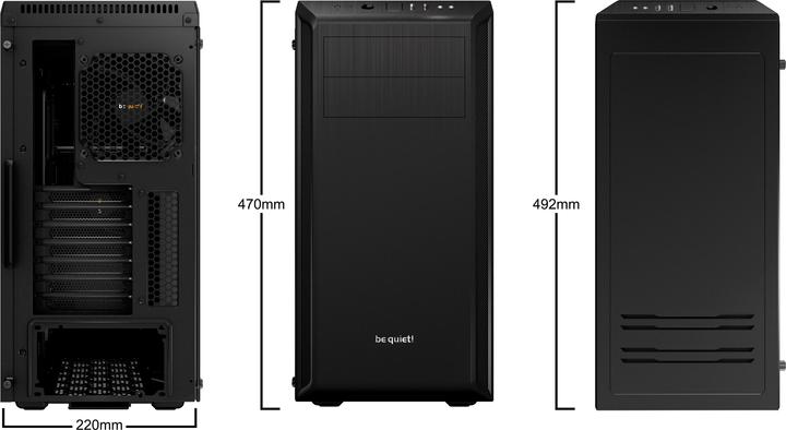 Produktbild be quiet! Pure Base 600 (ATX, mATX, Mini-ITX)