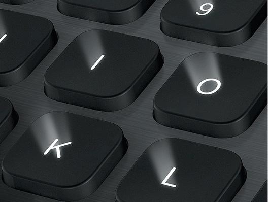 Actual product image Logitech Bluetooth Illuminated Keyboard K810 (CH, Wireless)