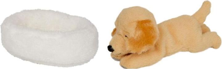 Produktbild Die Spiegelburg Schlafender Hund Isi im Korb
