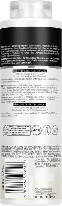 Image du produit John Frieda PROFiller+ kräftigender Conditioner (250 ml)