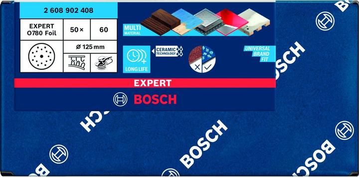 Actual product image Bosch Professional Schleiffolie Expert O780 (60)