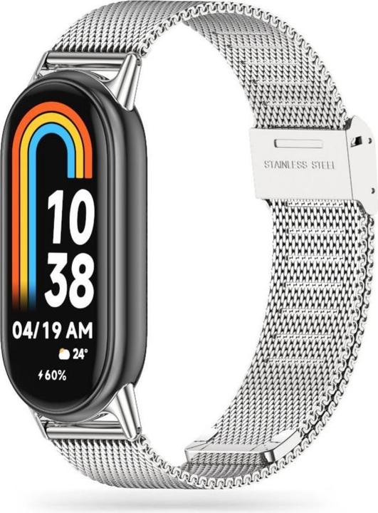 Produktbild Tech MilaneseBand Strap for Xiaomi Smart Band 8 / 8 NFC - Silver (Edelstahl)