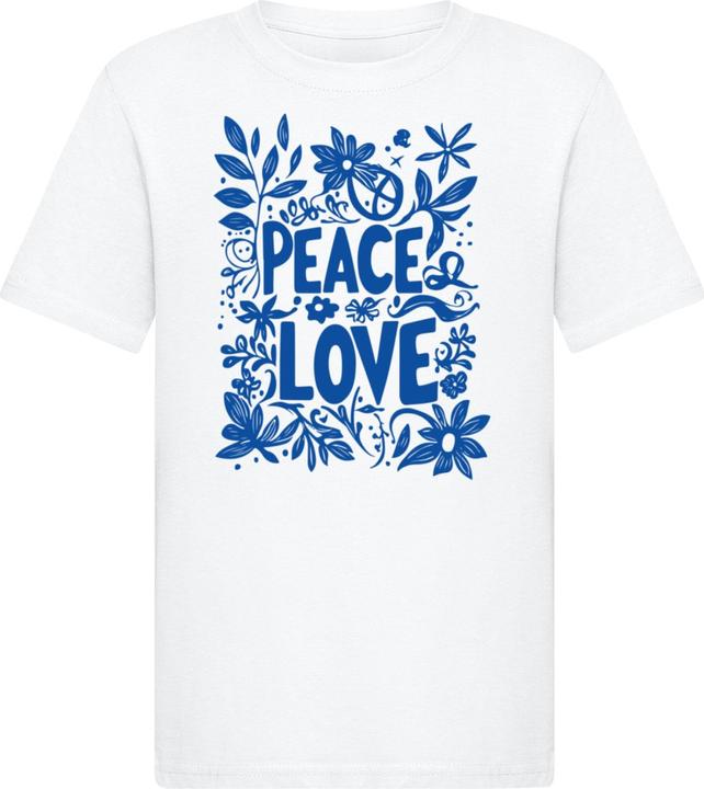 Merchcode Kids Peace Love - Basic Tee - 184785 (134)