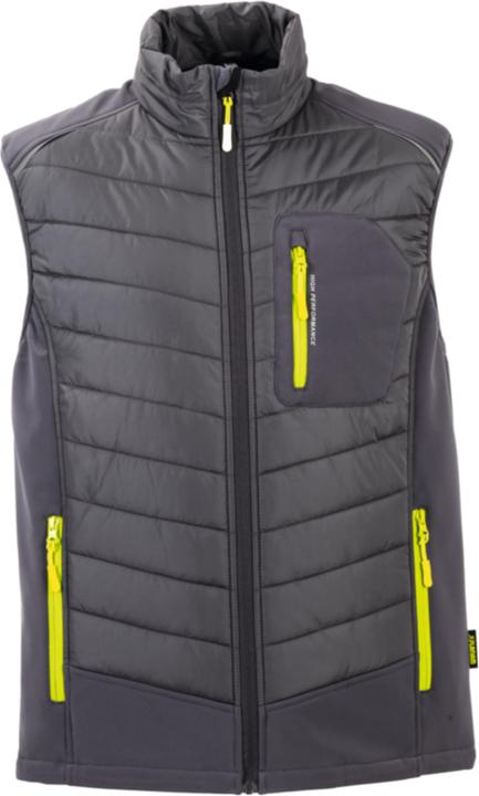 Actual product image Planam Stretchline winter waistcoat anthracite size 4XL (4XL)