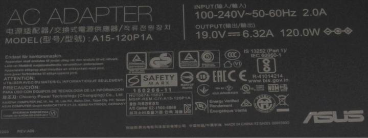 Image du produit ASUS 0A001-00860400 (120 W)
