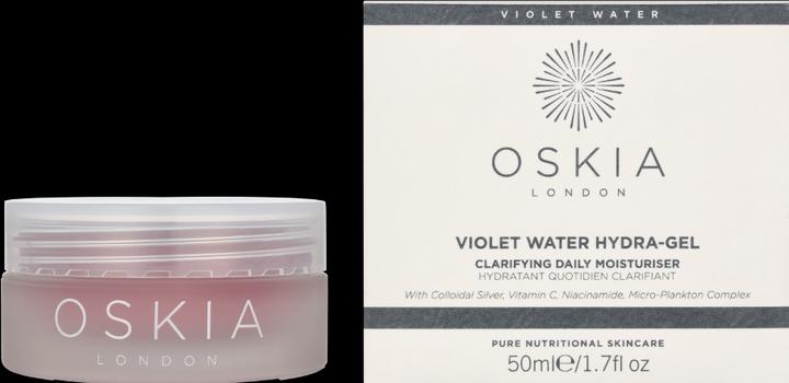 Actual product image Oskia Violet Water Hydra Gel 50ml (Gel, 50 ml)