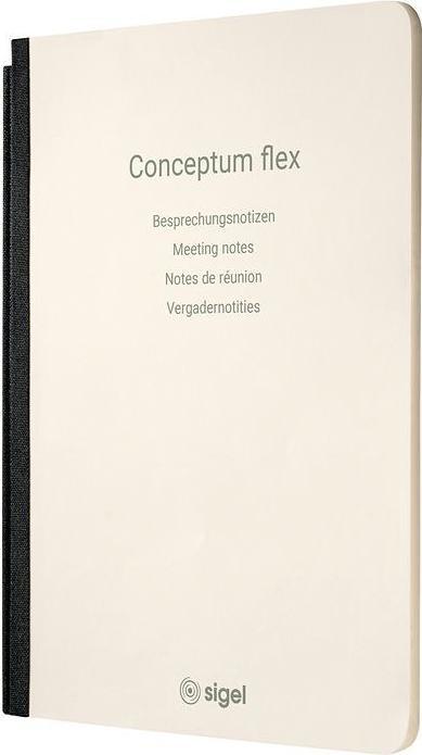 Produktbild Sigel Notizbuch Conceptum flex (A4, Kariert, Harter Einband)