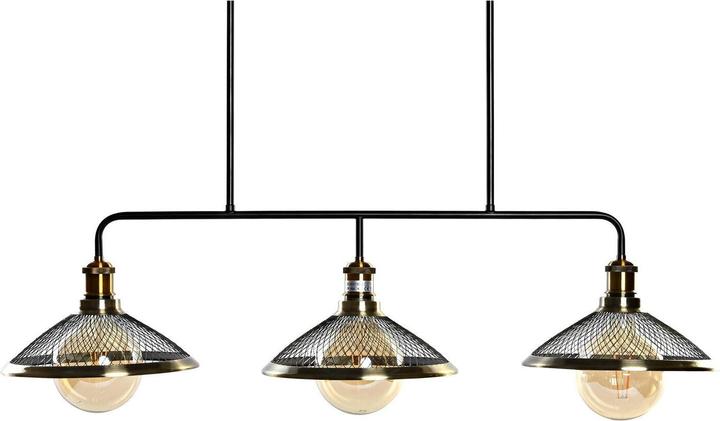 Actual product image DKD Home Decor Ceiling lamp Black Golden 220 V 50 W (100 x 29 x 22 cm) (E27)