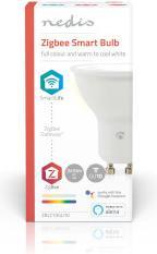 Produktbild Nedis SmartLife Vollfärbige LED-Lampe | Zigbee 3.0 | GU10 | 345 lm | 4.7 W | RGB / Warm bis kühlen w (GU10, 4.70 W, 345 lm, 1 x, F)