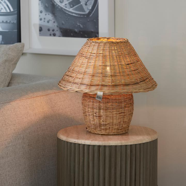 Produktbild Rivièra Maison Rustic Rattan Ames Table Lamp (E27)