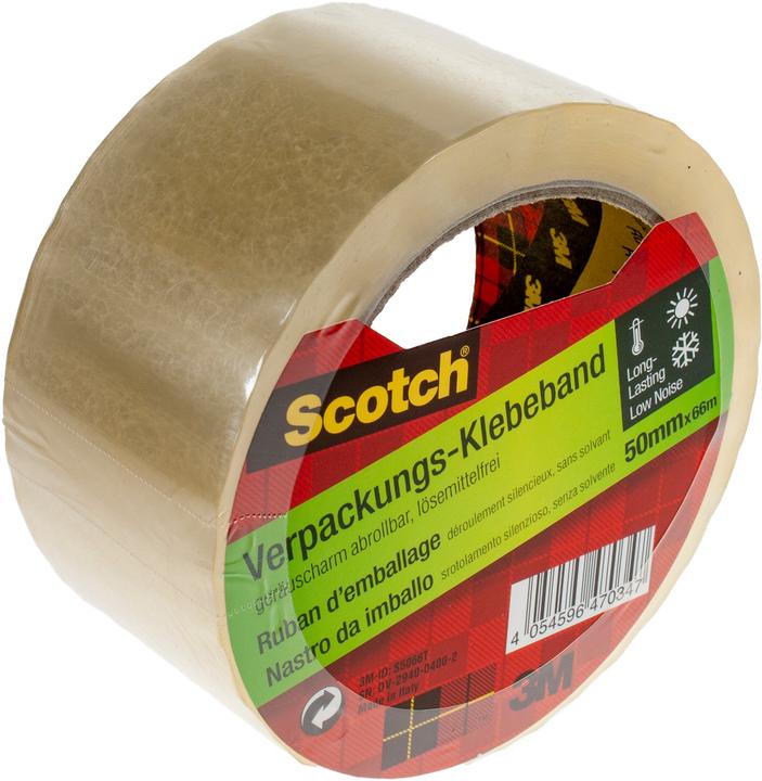 Image du produit Scotch Ruban adhésif d'emballage S5066T Transparent 50mm x 66m (50 mm)