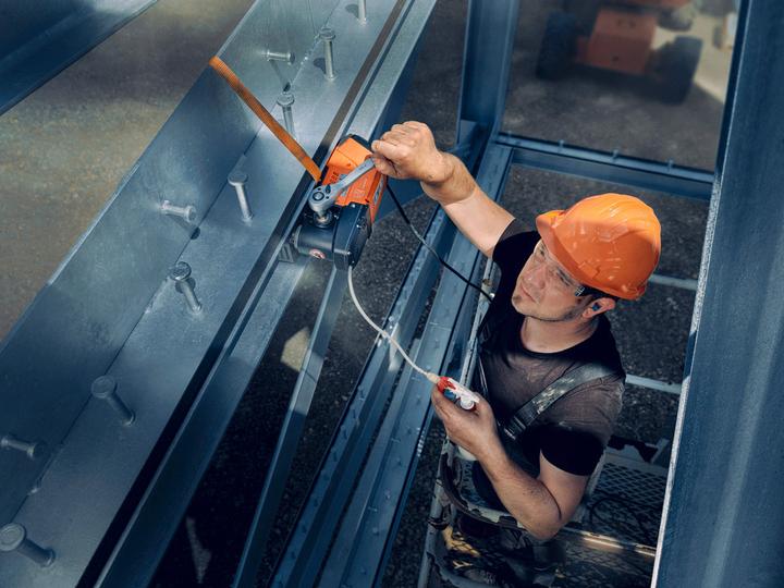 Actual product image Fein KBC 36 MAGFORCE Structural Steel-Set 3/4 in Weldon (Electrical connection)