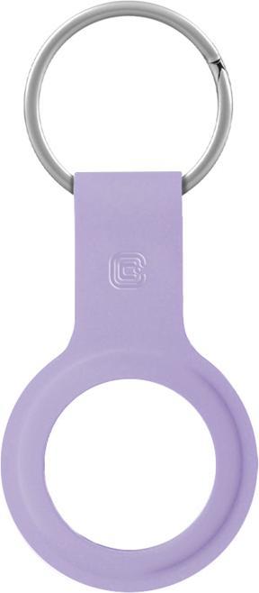 Produktbild Crong Silicone Case with Key Ring – Brelok do Apple AirTag (fioletowy)