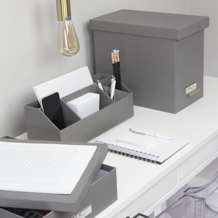 Actual product image Bigso ELISA Desk Organiser Grey
