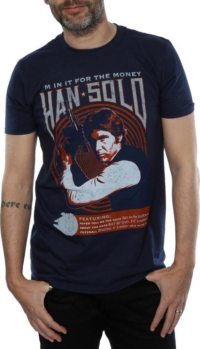 Produktbild Star Wars Han Solo Rock Poster TShirt (XXL)